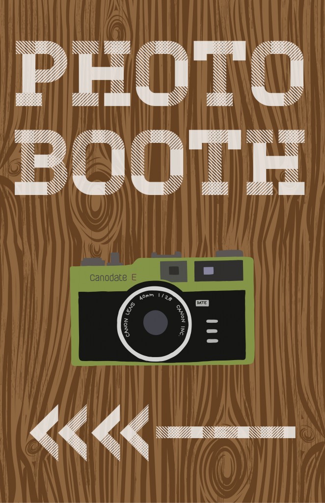 photo booth sign